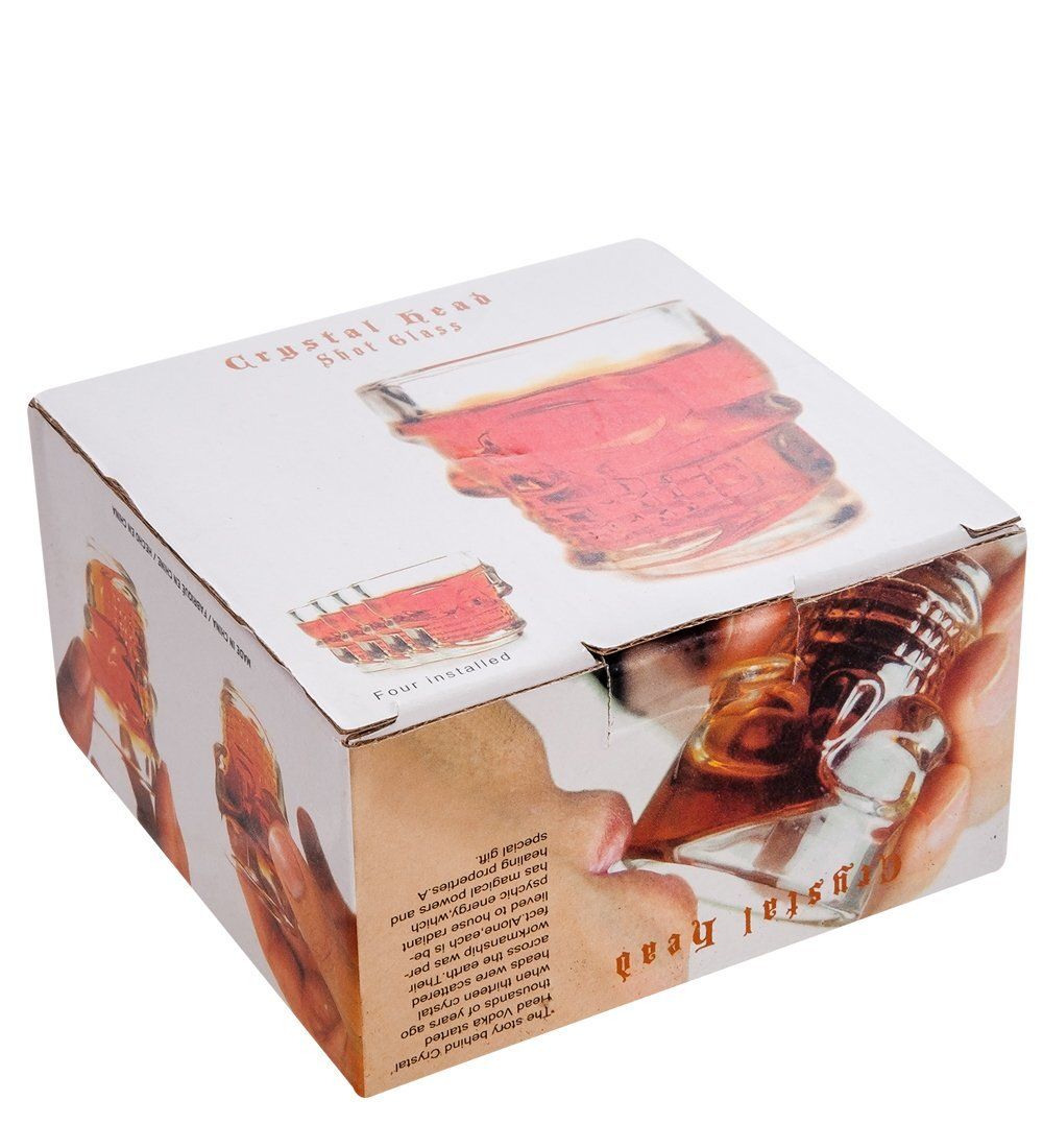 DN-59 Набор рюмок «Череп» 4шт