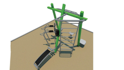 Миникомплекс для воркаута Нью Сити W-9.2