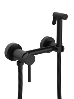 Гигиенический душ STWORKI Эстерсунд S31155BK со смесителем, матовый черный