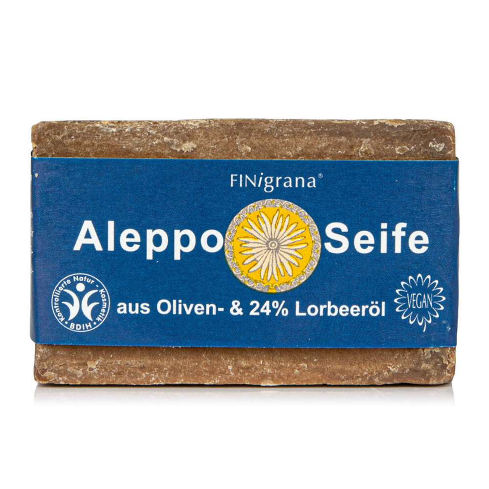 Мыло Finigrana Aleppo с 24% лаврового масла, 200 гр
