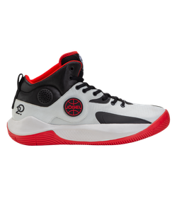 Кроссовки баскетбольные Launch MID, White/black/red