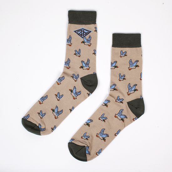 Носки ЗАПОРОЖЕЦ Дичь Женские Бежевый