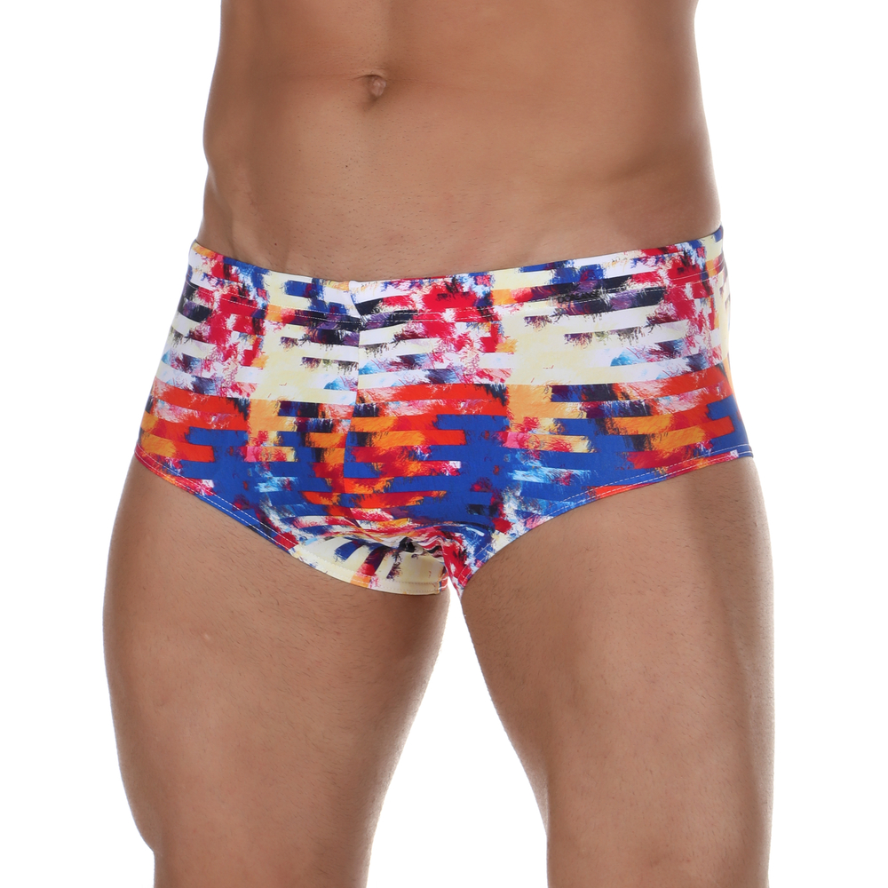 Мужские плавки с разноцветным принтом DOREANSE 3830