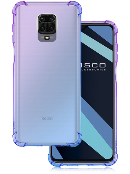 Чехол ROSCO для Xiaomi Redmi Note 9 Pro;Xiaomi Redmi Note 9S оптом (арт. XM-RN9S-HARD-TPU-VIOLET-BLUE)