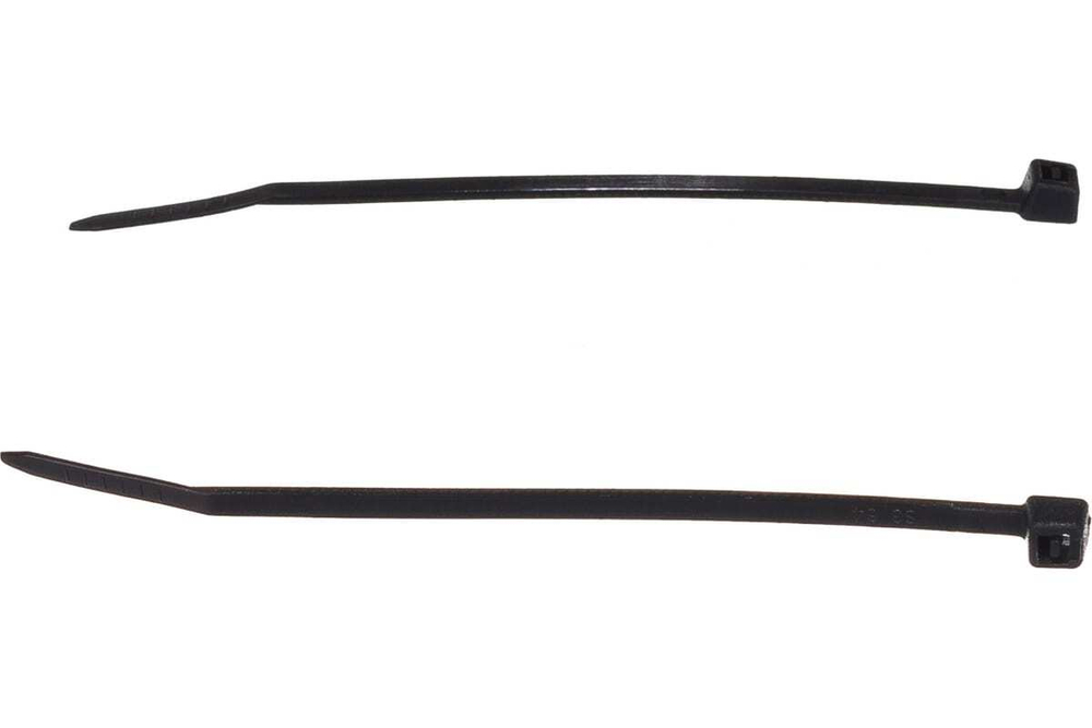 Нейлоновые хомуты Зубр черные, 2.5x80 мм, 100 шт. 309030-25-080