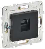SKANDY Розетка компьютерная RJ45 кат.5E SK-K01Bl черный IEK