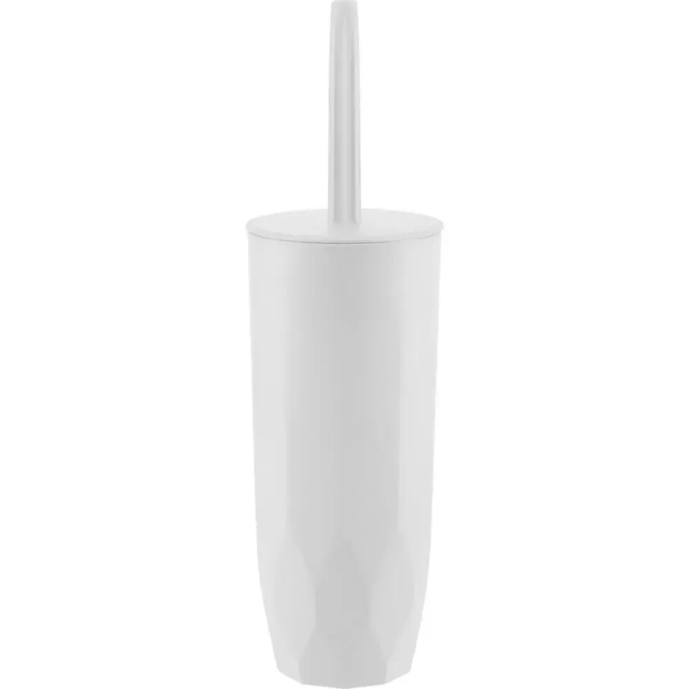 Комплект WC (ершик+подставка) Keeplex Light белое облако