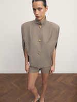 Кейп "Vintage" бежевый