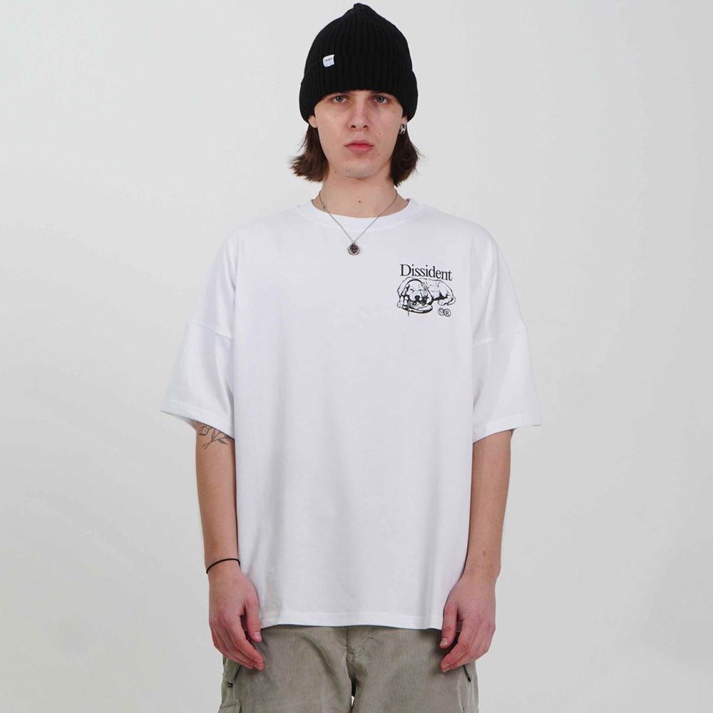 Футболка Dissident Retriever Белая