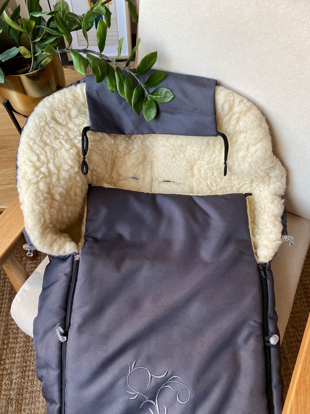 Зимний конверт в коляску Womar, 80