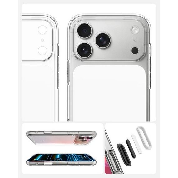 Чехол Spigen Ultra Hybrid T (MagFit) для iPhone 17 Pro Max (ACS10046) White