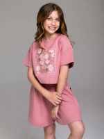 Летний костюм детский шорты футболка комплект