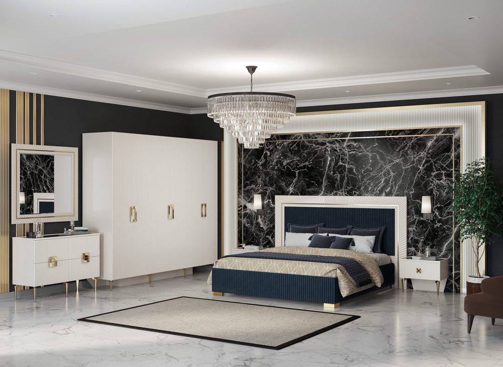 Коллекция “Измир” Золото 6-ти дверная