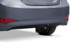 Фаркоп c электрикой Smart для Kia Rio III поколение 2011-2017, шар A, 1200/75 кг, F.2313.001