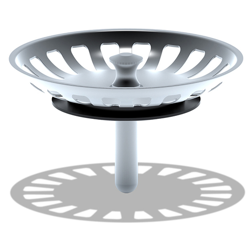 Решетка для выпуска 3 1/2" М350SP АНИ пласт (глубина 30 мм) ЭКОНОМ