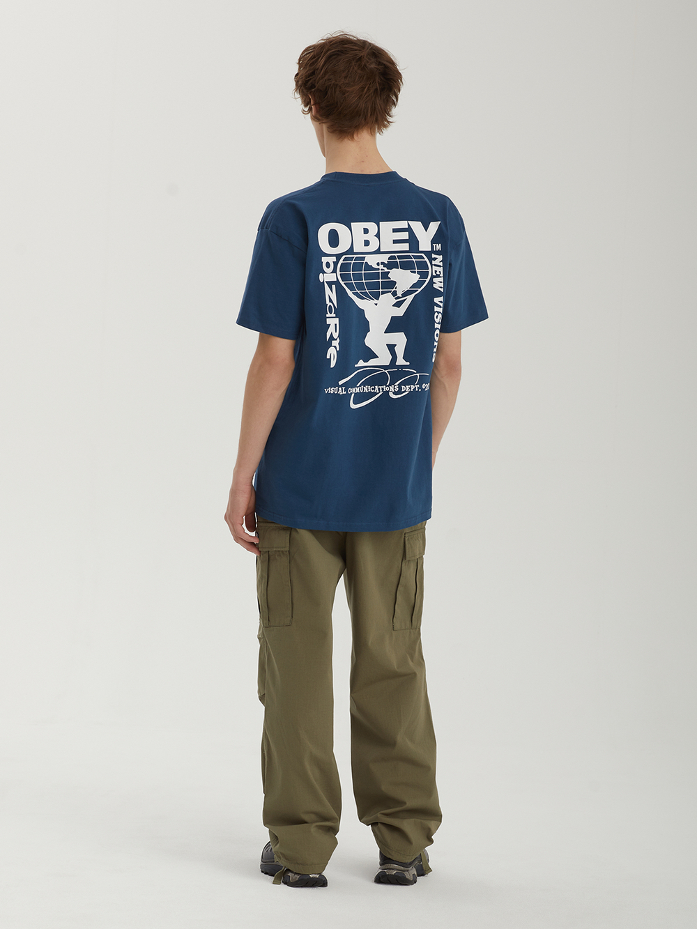 Мужская Футболка Obey Bizzare New Visions