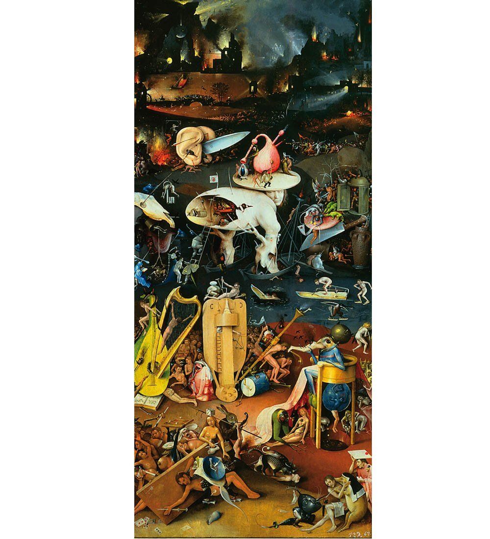 pr-JB21 Фрагмент триптиха «Сад земных наслаждений» И.Босх (Museum.Parastone)