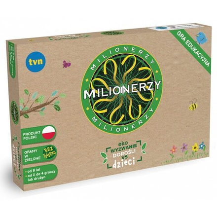 TM Toys - Игра Millionaires ECO Challenge Взрослые против детей 308292