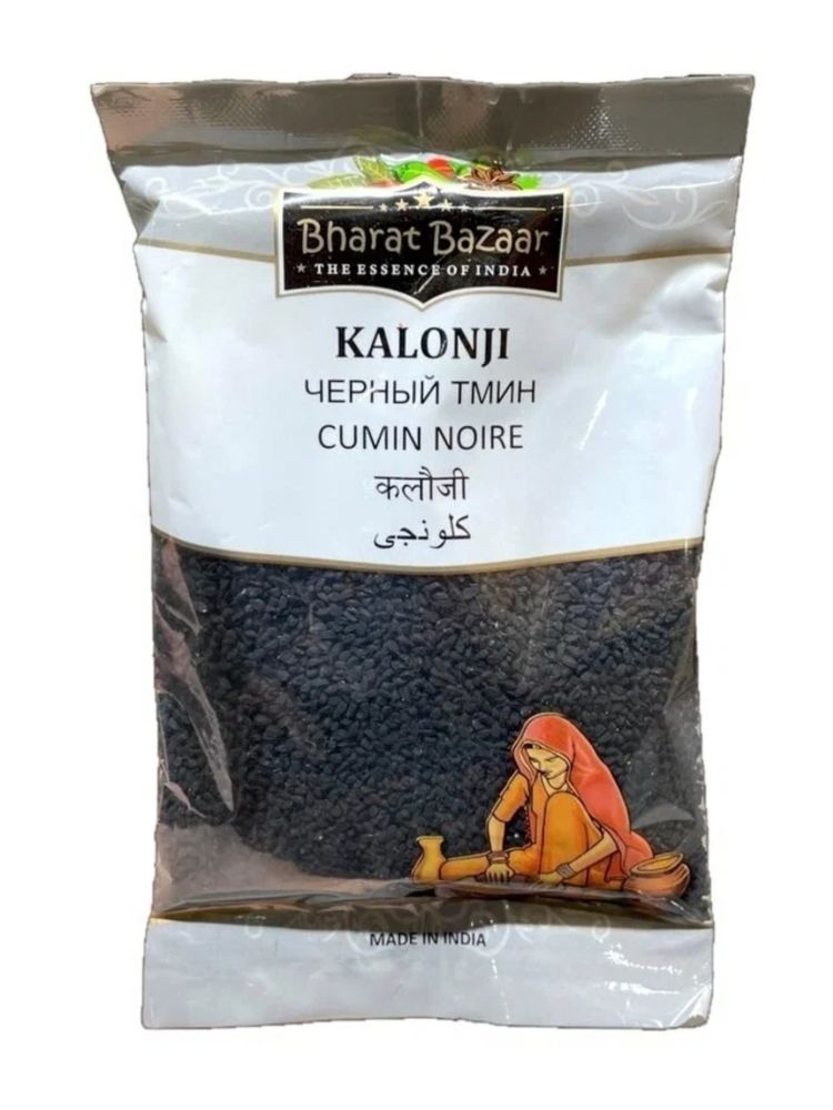 Bharat BAZAAR Kalonji seed Черный тмин Калонджи, 100 г, 2 шт