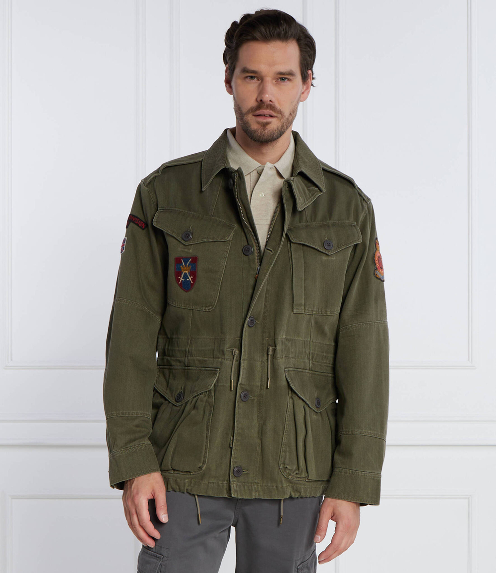 Куртка BRIT COMBAT POLO RALPH LAUREN - зеленый(710916422)