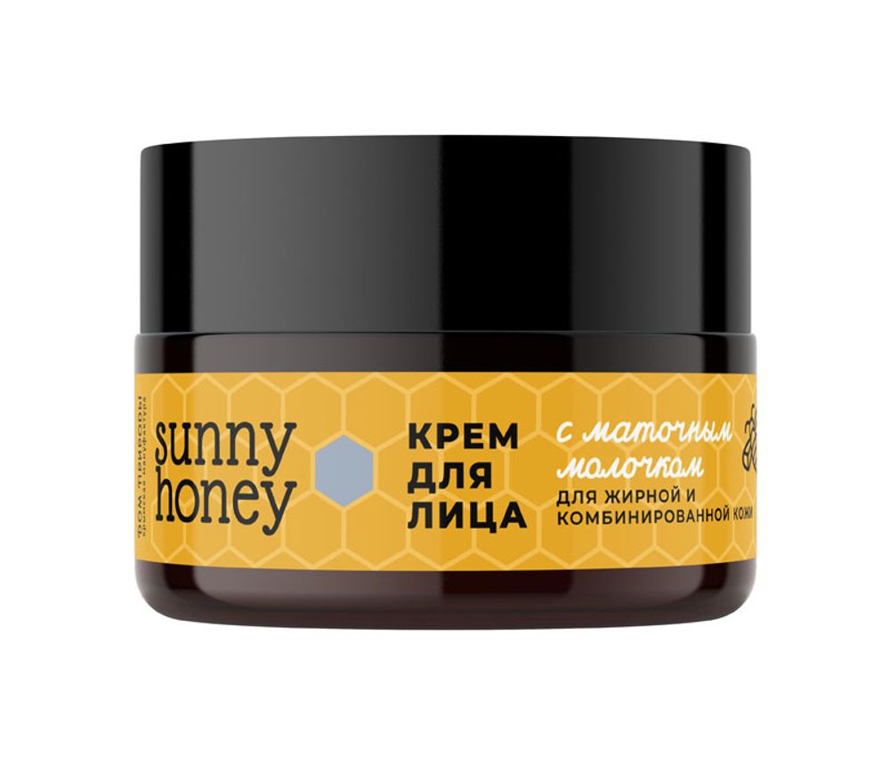 Sunny Honey Крем с маточным молочком для жирной и комбинированной кожи,  Мануфактура Дом Природы – купить