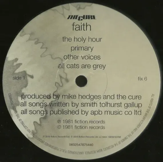 The Cure - Faith