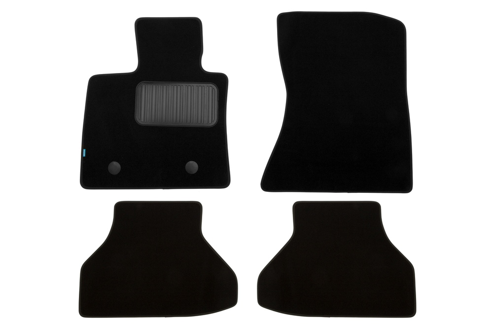 Коврики в салон для BMW X6 Е71 АКПП 2007-2012, 2012-2014, внедорожник , 4 шт. (текстиль) KLEVER03051822110KH