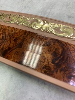 Карельская береза "Ажур" (5см) декоративная планка (бленда)