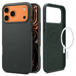 Чехол Spigen Silicone Fit Magsafe для iPhone 17 Pro Max зеленый