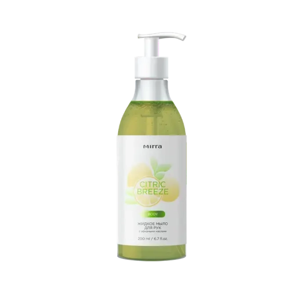 Жидкое мыло для рук с эфирными маслами 200 мл
