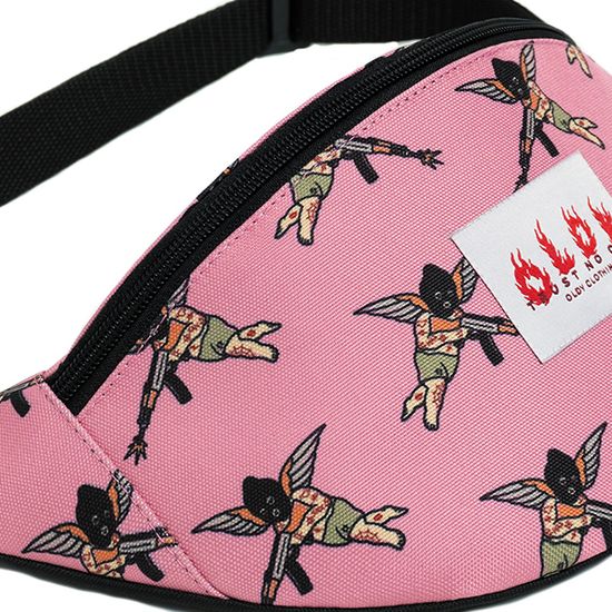 Поясная сумка OLDY. Купидон. Розовый