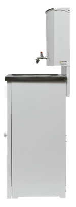 Умывальник дачный без подогрева "Люкс" ВИХРЬ, нержавейка, белый