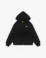 Худи Dissident Zip Gear Oversized черное