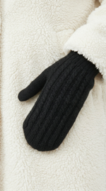 Варежки В420-07 черный