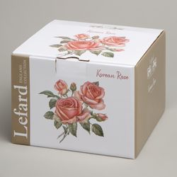 ЧАЙНЫЙ НАБОР LEFARD "КОРЕЙСКАЯ РОЗА" НА 2 ПЕР. 4 ПР. 300 МЛ (КОР=24НАБ.)