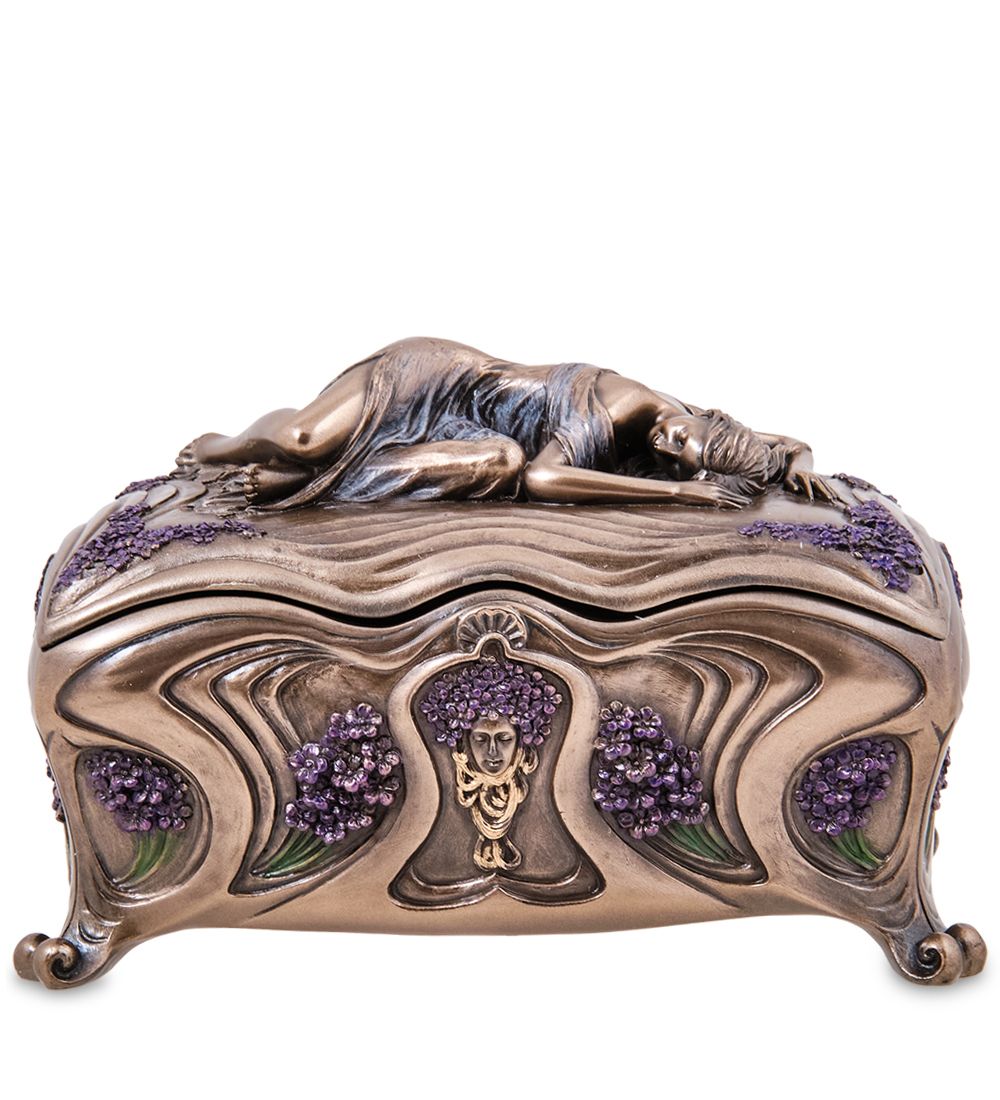 Veronese WS-1291 Шкатулка «Спящая на гортензиях»