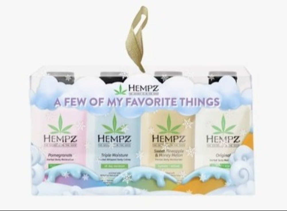 HEMPZ A Few of My Favorite Things Набор из 4 лосьонов для тела