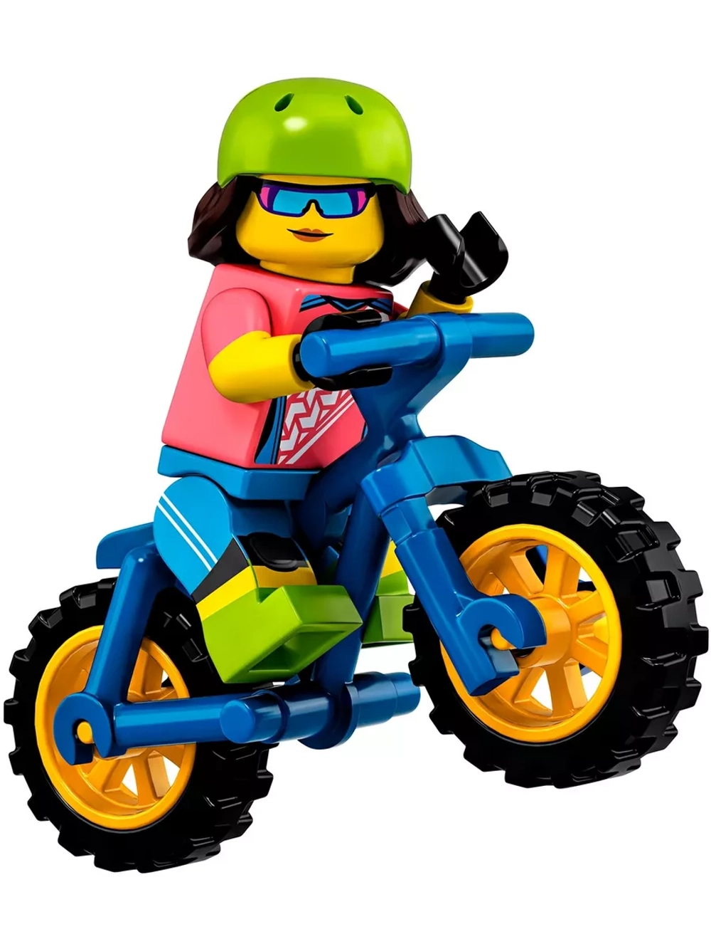 LEGO Minifigures 71025 series 19 серия Горный велосипедист