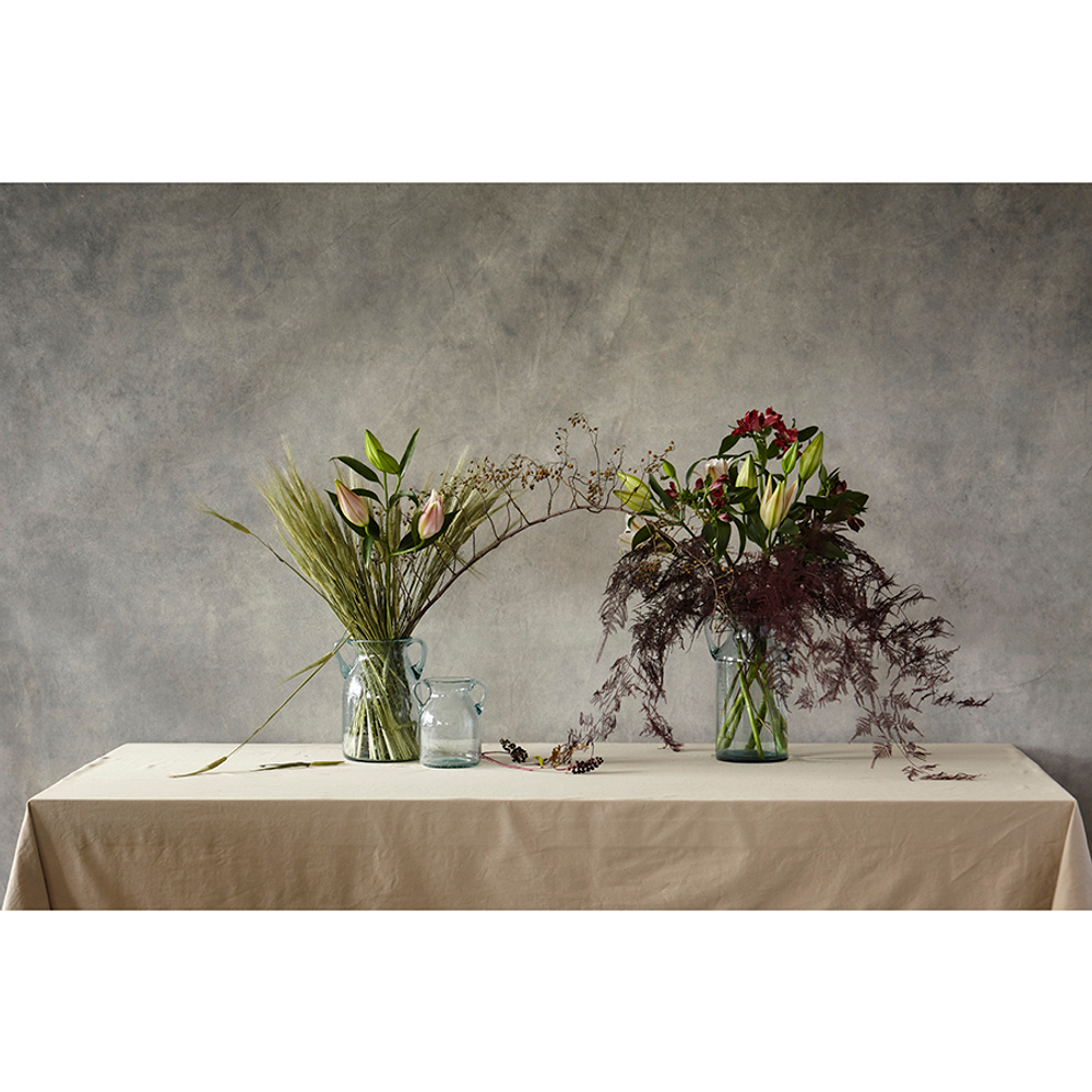 Ваза для цветов flowi, 29 см, голубая