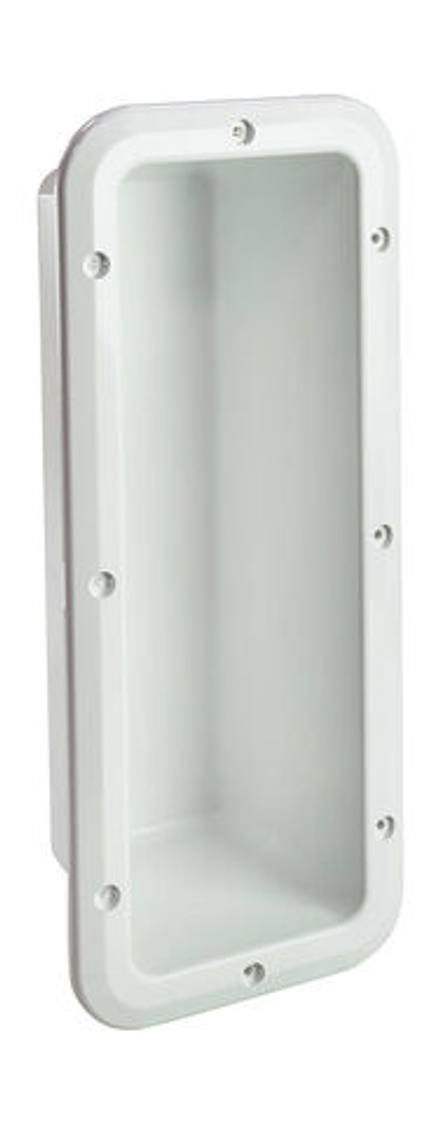 Ящик для хранения огнетушителя без крышки