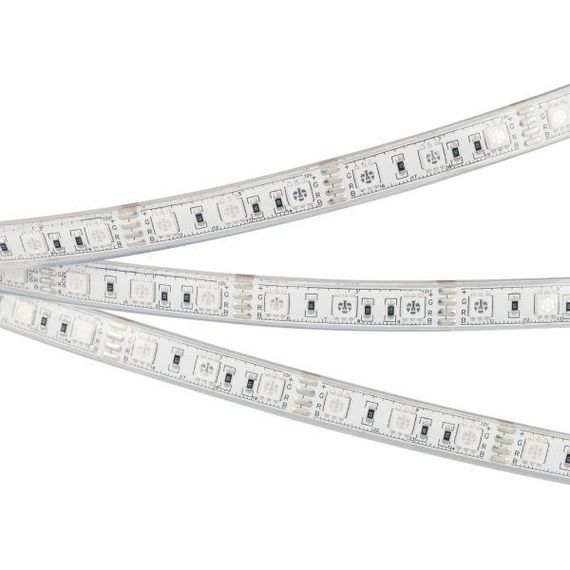 Светодиодная влагозащищенная лента Arlight 14,4W/m 60LED/m 5060SMD разноцветный 5M 029599(2)