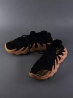Кроссовки Изики детские - Yeezy boost- черно-коричневые