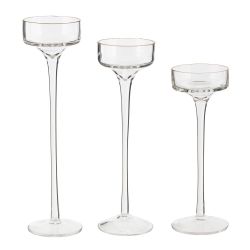 GAEM Набор из 3-х подсвечников, L23 W12 H32,5 см