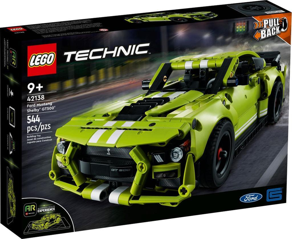 Конструктор лего Technic 42138 "Ford Mustang Shelby GT500"