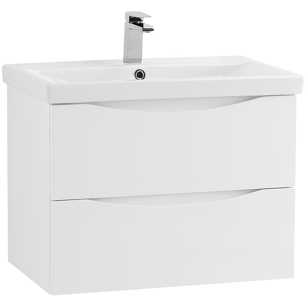Тумба под раковину BelBagno Marino-Cer 60 MARINO-CER-600-2C-SO-BL-P подвесная Bianco Lucido