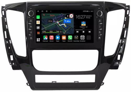 Магнитола для Mitsubishi Pajero Sport 3 2016-2021 (АКПП) - Canbox 9155 Android 10, Быстрая, CarPlay, 4G SIM-слот