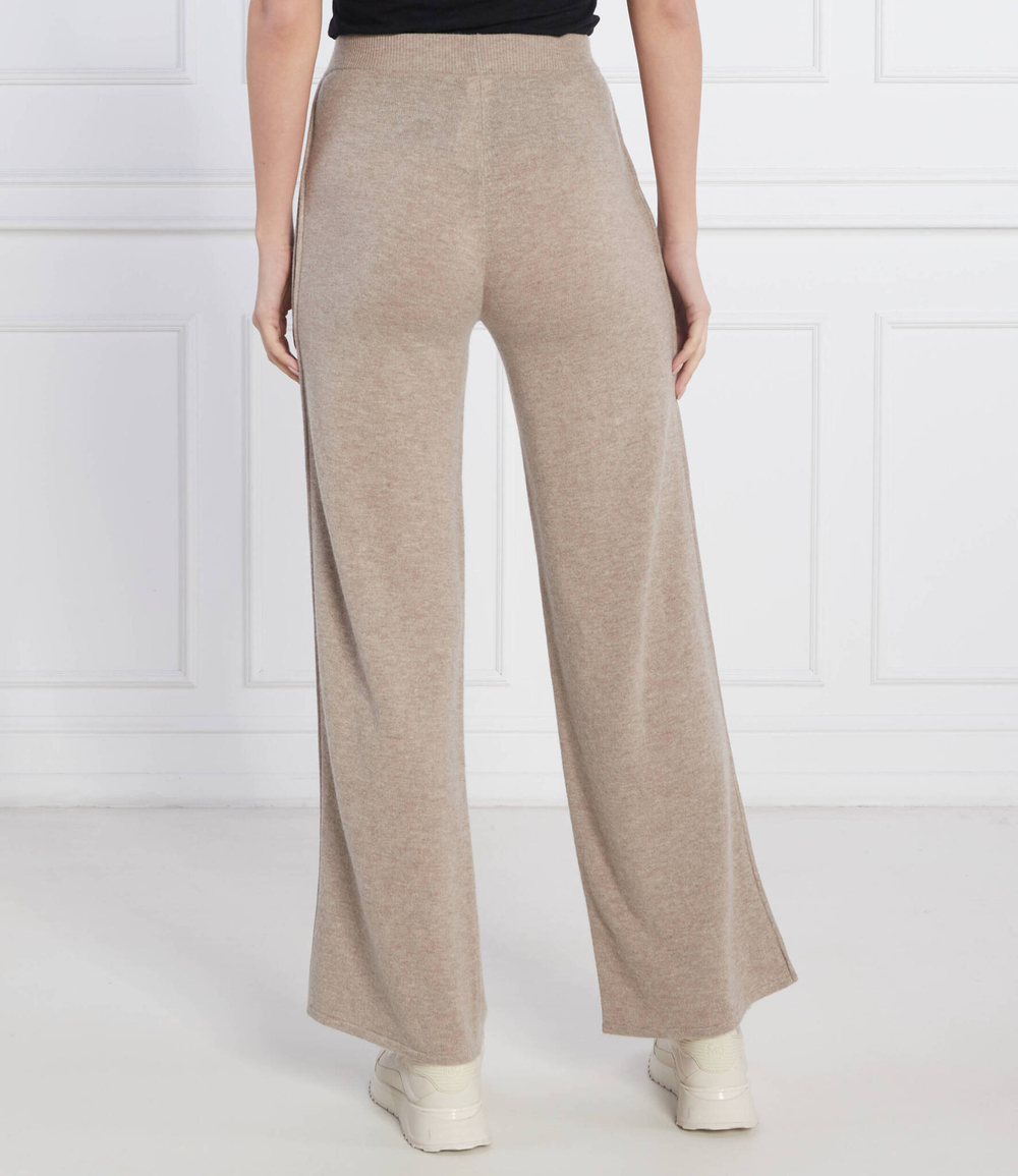 Хлопковые трикотажные штаны Beatrice B - бежевый(22FA1679CORE)