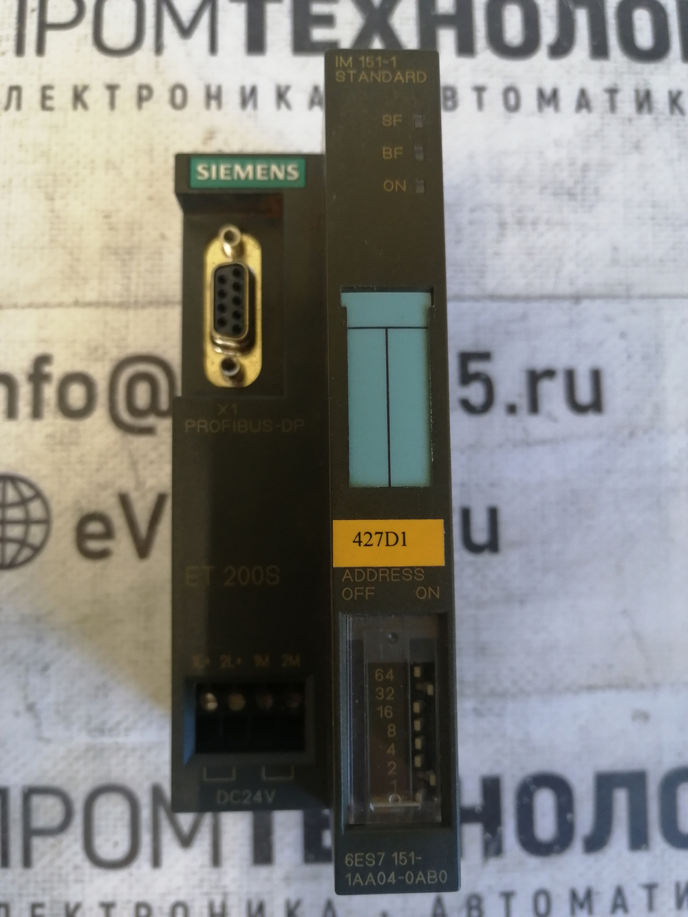 Siemens 6ES7151-1AA04-0AB0 б/у