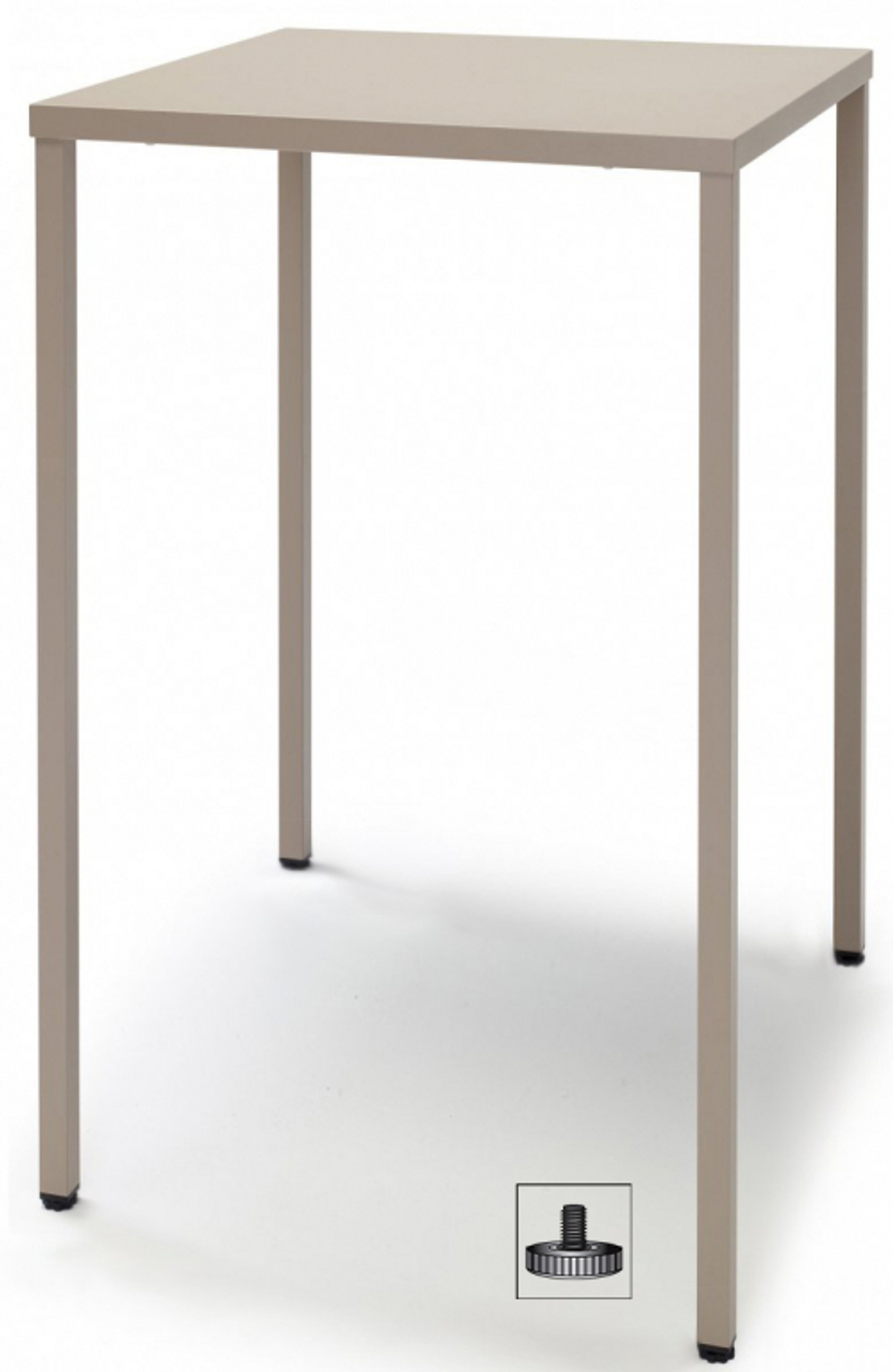 Стол барный металлический Scab Design Summer, тортора