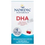 Nordic Naturals, DHA Xtra™, со вкусом клубники, 60 капсул